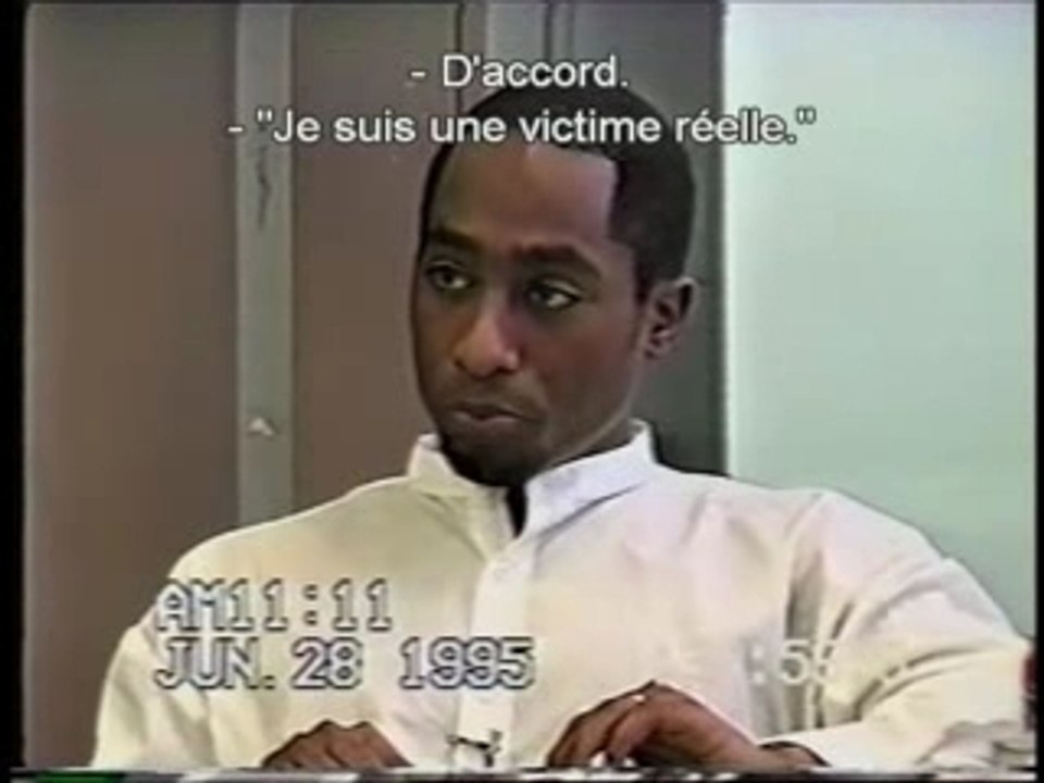 tupac fait une Deposition en prison