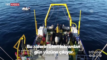 Koyun Adaları Deniz Savaşı'nın kalıntıları bulundu