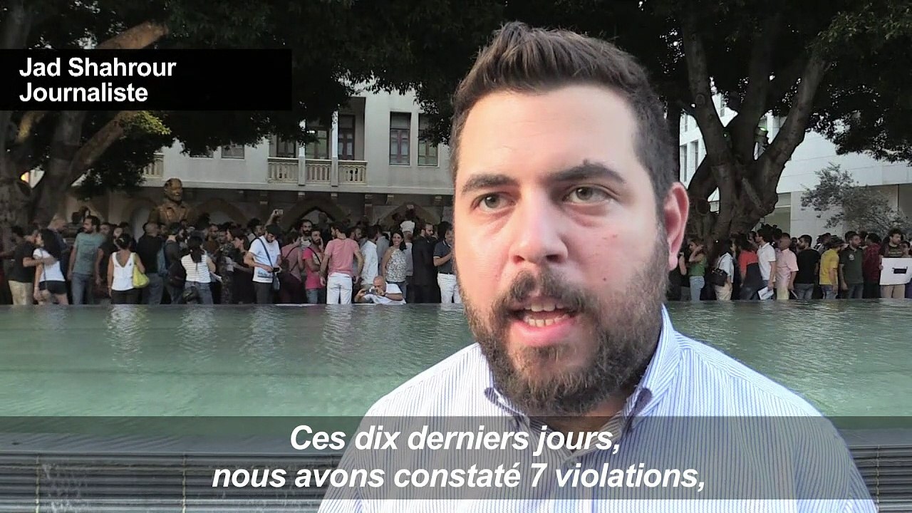 Liban: manifestation d’activistes pour la liberté d'expression