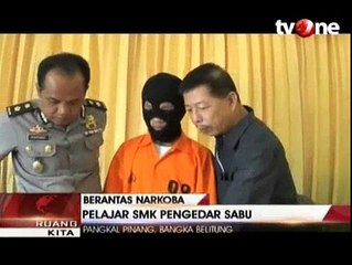 Pelajar SMK Pengedar Sabu Ditangkap Polisi