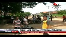 Ratusan Warga Mengungsi Akibat Bentrokan di Lampung