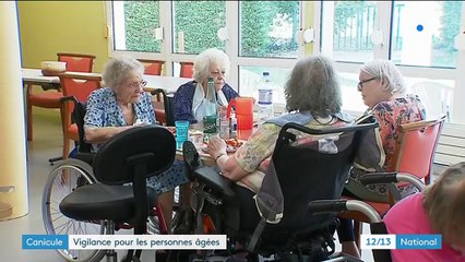 Canicule : vigilance pour les personnes âgées