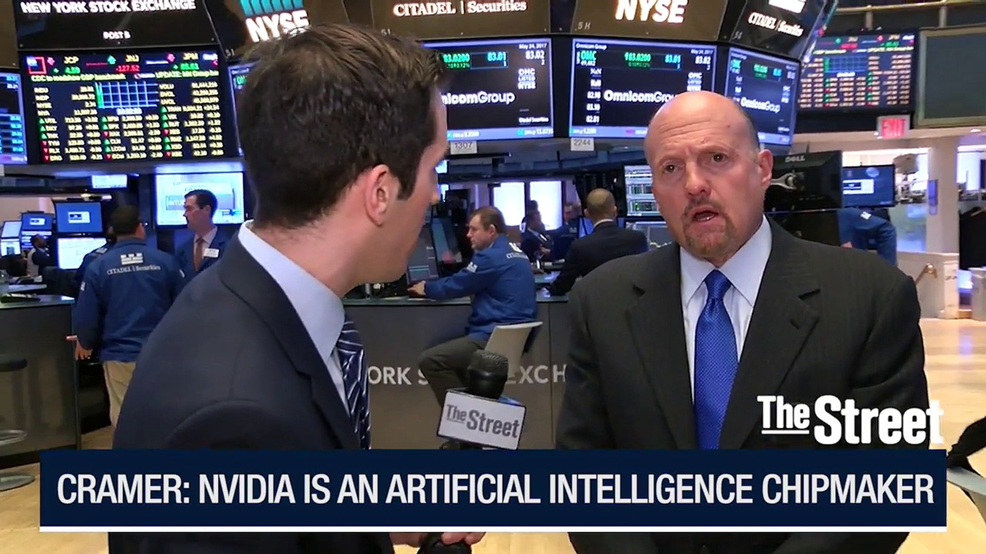 Jim Cramer: Nvidia Is an Artificial Intelligence Chipmaker