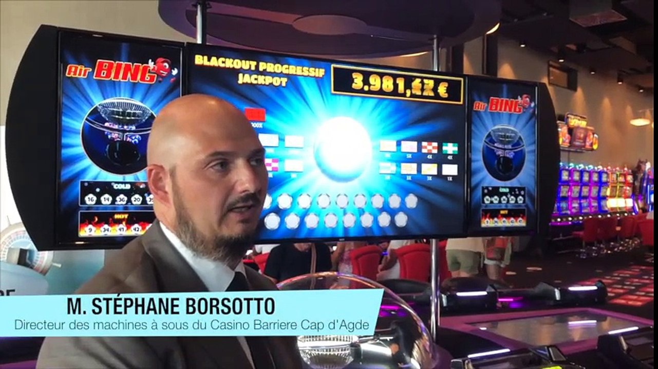 CAP D'AGDE - Le CASINO BARRIERE présente le Bingo électronique