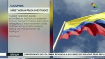 Justicia colombiana llama a indagatoria a Álvaro Uribe y Álvaro Prada