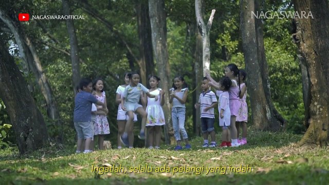 Baim - Pelangi Usai Hujan ft. Abbey & Zoe (Official Music Video NAGASWARA) #music