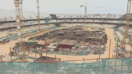 Côte d'Ivoire : visite des chantiers de la CAN 2021