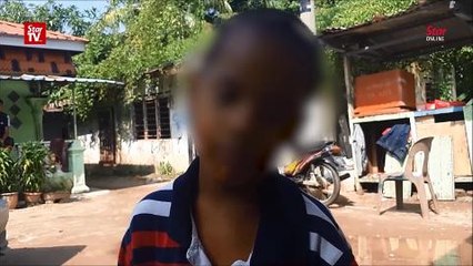 Mother and son calls abandoned food cart “home”