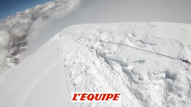 Les images de la GoPro d'Andrzej Bargiel sur le K2 - Adrénaline - Ski