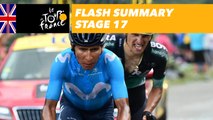 Flash Summary - Stage 17 - Tour de France 2018