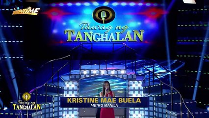 Tawag ng Tanghalan: Kristine Mae Buela | Diamante