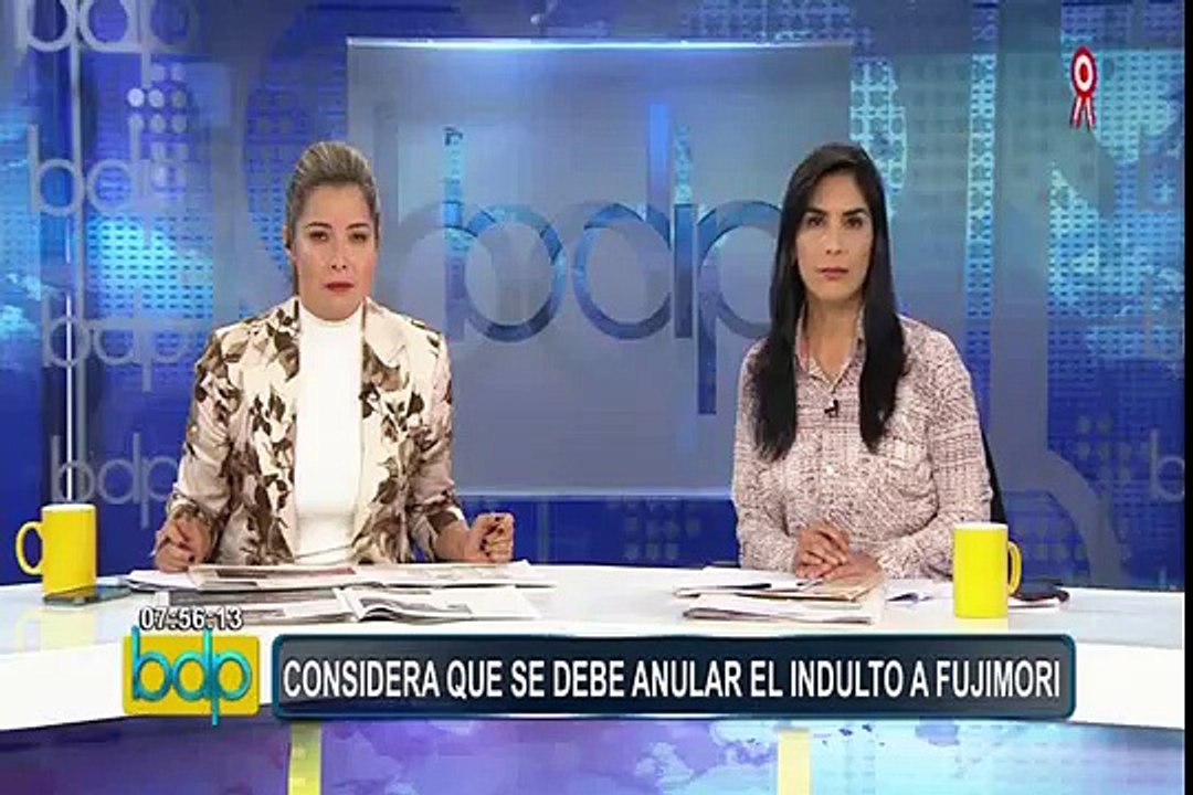 Reacciones tras pedido de ministro de Justicia para anular indulto de Alberto Fujimori