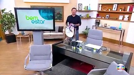 Apresentador Fernando Rocha muito louco na abertura do Bem Estar