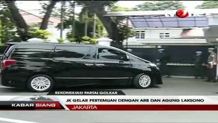 JK Gelar Pertemuan dengan ARB dan Agung Laksono