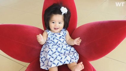 People Love This Baby Instagram Star Because Of Her Gorgeous Head of Hair!