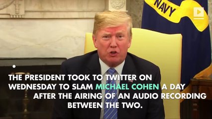 Trump Blasts Former Attorney Over Tape Leak