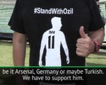 #StandWithOzil - Arsenal fans' support for Ozil in Singapore