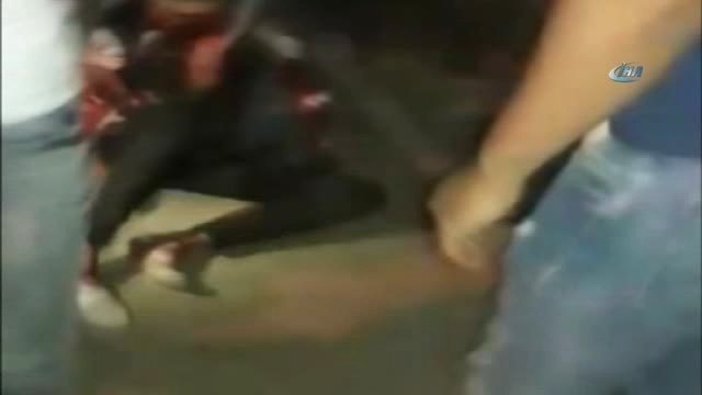 Havai Fişek Yüzünde Patladı... O Anlar Kamerada