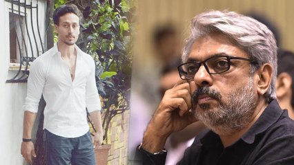 Tiger Shroff Spotted at Sanjay Leela Bhansali's house; Watch Video | FilmiBeat