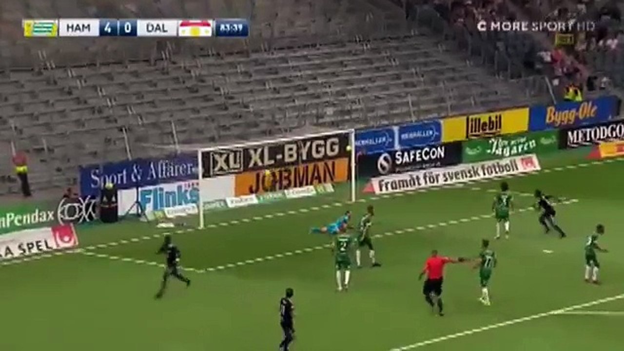 Hammarby 4:1 Dalkurd (Sweden. Allsvenskan 22 July 2018)