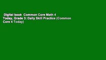 Digital book  Common Core Math 4 Today, Grade 3: Daily Skill Practice (Common Core 4 Today)