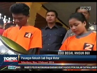 Butuh Biaya Nikah, Pasangan Kekasih Jadi Begal