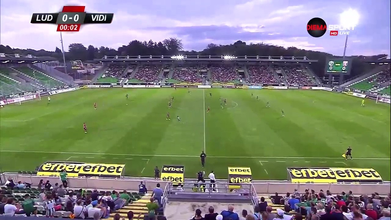 Ludogorets - Videoton 1 half