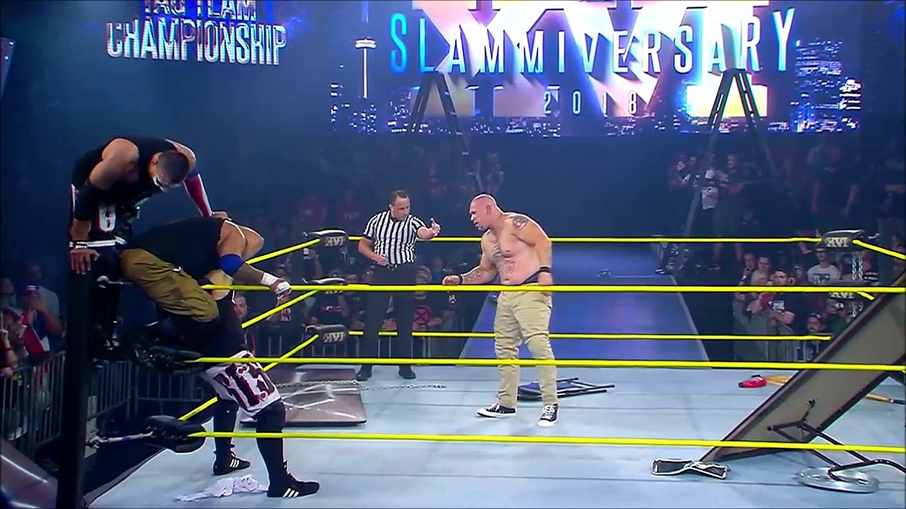 LAX (c) vs. The OGz @ Impact Wrestling's Slammiversary XVI 22.07.18 Highlights