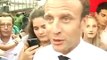 Emmanuel Macron esquive une question concernant laffaire Benalla lors de son déplacement à Bagnères-de-Bigorre