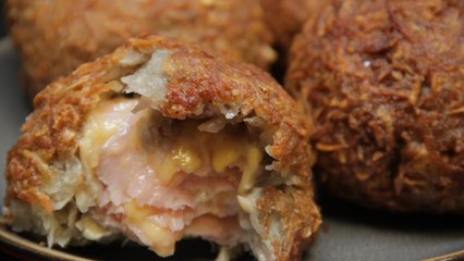 Lunchables Ham & Cheese Hashbrown Bombs