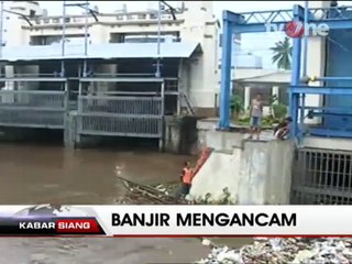 Ketinggian Air di Pintu Manggarai 750 Sentimeter