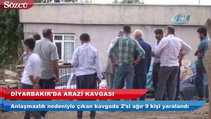 Diyarbakır’da arazi kavgası