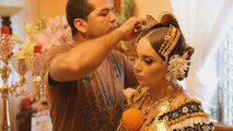 La pollera panameña: un arte entre brillo, joyas y maquillaje