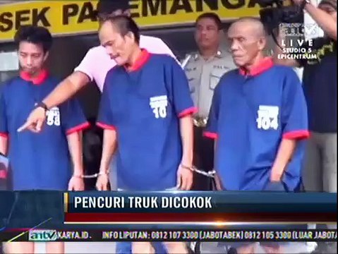 Tiga Anggota Sindikat Pencuri Truk Diringkus