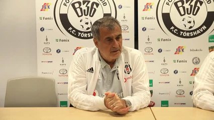 B36 Torshavn-Beşiktaş Maçına Doğru - Beşiktaş Teknik Direktörü Güneş - Faroe