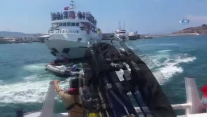 Ege Denizi'nde Arızalanan Yunan Feribotu 168 Yolcusuyla Birlikte Kurtarıldı
