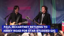Paul McCartney Returns to Abbey Road for Star-Studded Gig