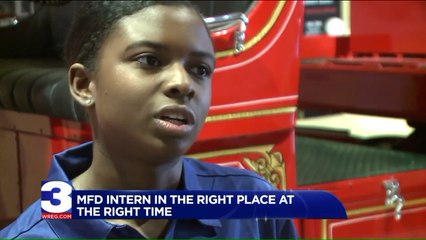 Fire Department Intern Saves Man's Life Days After Learning CPR