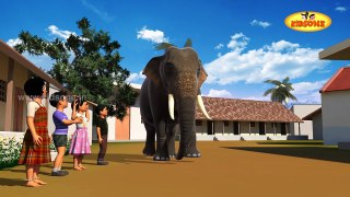 Haathi || An Elephant 3D Animation Hindi Nursery Rhyme For Children KidsOne