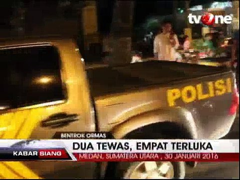 Bentrok 2 Ormas, 2 Orang Tewas