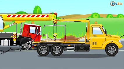 The Cement Mixer Truck +1 HOUR Car Cartoons incl Bip Bip Cars All Episodes