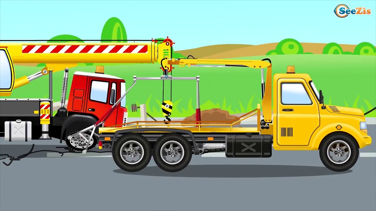 The Cement Mixer Truck +1 HOUR Car Cartoons incl Bip Bip Cars All Episodes