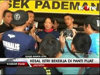 Descargar video: Suami Tega Aniaya Istri Menggunakan Pisau Daging