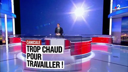 Canicule : trop chaud pour travailler !