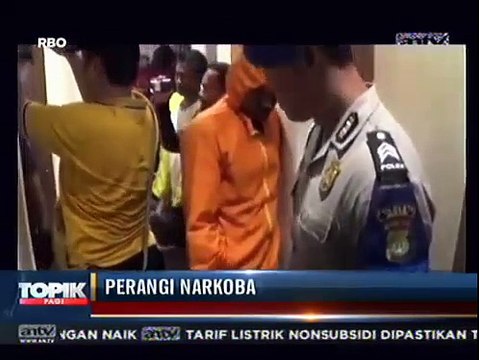 Dua Pemakai Narkoba Diamankan Saat Razia di Diskotek