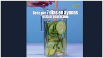 Agua de pepino y jengibre para bajar de peso | Salud180