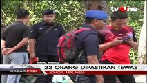 Korban Kapal Tenggelam di Johor Terus Bertambah