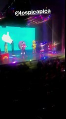 Pedro, Paula, OLI y BALTA viendo Los Pica Pica - 25 de Julio