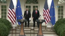 ABD Başkanı Trump Avrupa Komisyonu Başkanı Juncker’i ağırladı