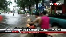 Hujan Deras Sebabkan Banjir di Kota Tuban